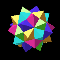 compound of five octahedra